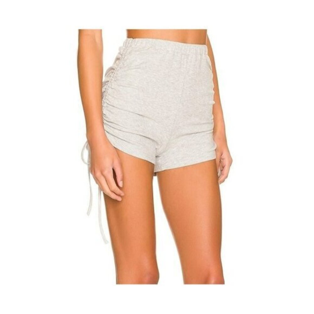 ALL THE WAYS Ana Ruched Short - Heather Grey